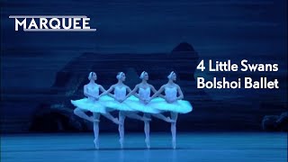 Swan Lake 4 Little Swans Bolshoi Ballet [upl. by Redliw]