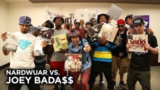 Nardwuar vs Joey Bada  Pro Era [upl. by Enytsuj602]