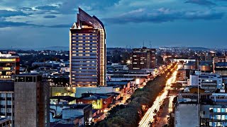 LUSAKA ZAMBIA  HD AERIAL VIEW [upl. by Alfie409]