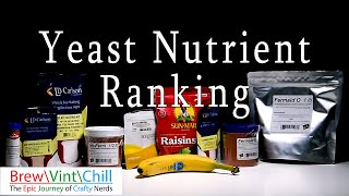 Yeast Nutrient Tier Ranking [upl. by Leviralc220]