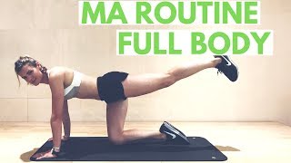 ROUTINE FULL BODY 30 min  sans matériel  by Lucile Woodward [upl. by Ecirb]