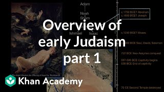 Overview of early Judaism part 1  World History  Khan Academy [upl. by Sophronia]