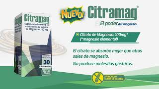 Citramag®  Citrato de Magnesio [upl. by Lorn]