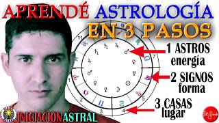 APRENDE ASTROLOGÍA EN 3 PASOS INICIACION ASTRAL [upl. by Morissa]