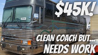 COMPLETE TOUR OF PREVOST COUNTRY COACH FOR SALE 45000 [upl. by Nowell]