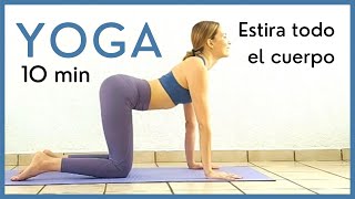 Yoga en Casa 10 min Para Principiantes [upl. by Esenwahs25]