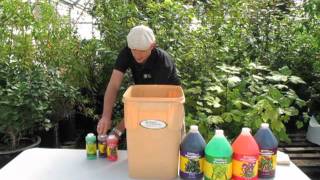 General Hydroponics HowTo Mixing Flora Series [upl. by Ynettirb]