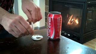 How to make a Repurposed Resealable Container from an Aluminum Can [upl. by Olsson]