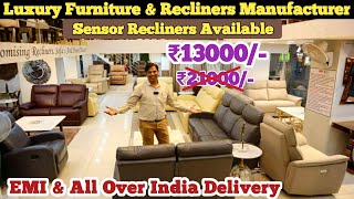 Luxury Furniture Manufacturers In Hyderabad  Recliner ₹13000 Only HomeTheatre Sofa  Dining Tabl [upl. by Lucey]