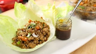 Chicken Lettuce Wrap Recipe  Pais Kitchen [upl. by Malkah]