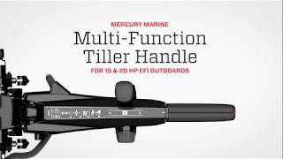 MultiFunction Tiller Handle for 1520 HP Outboards [upl. by Alletsyrc]