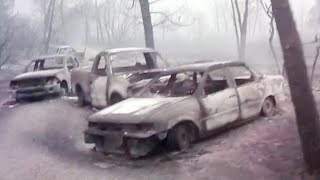 Man Criticized for Sharing Footage of Bodies Charred by Wildfires [upl. by Salb]