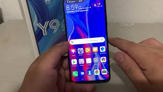 Como activar la grabación de pantalla en dispositivos huawei Y9S [upl. by Lecram]