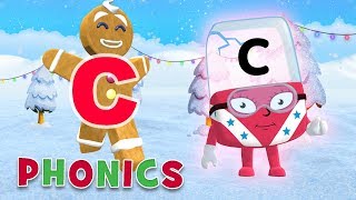 Phonics  Learn to Read  The Letter C  Counting down to Christmas Day Alphablocks [upl. by Eillil]