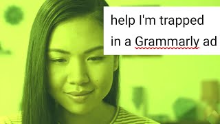 i edited a GRAMMARLY AD 4 [upl. by Lucias881]