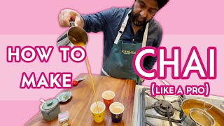 How to Make Chai with Meherwan Irani [upl. by Aneehsyt]