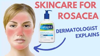 ROSACEA SKIN CARE  Dermatologist Review [upl. by Nnylodnewg608]