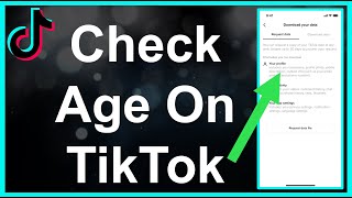 How To Check Your Age On TikTok [upl. by Keelby732]