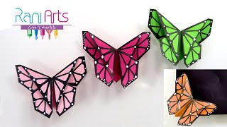 MARIPOSA ORIGAMI marcapáginas  DIY  ORIGAMI BUTTERFLY bookmark [upl. by Kristien]