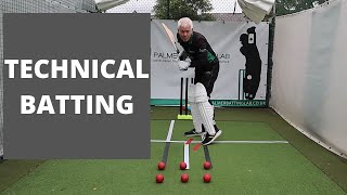 How To Bat In Cricket With Perfect Technique  Gary Palmer Cricket Coaching Masterclass [upl. by Loydie]