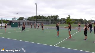 Full Team Finisher Netball Drills [upl. by Lyontine972]