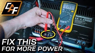 YOURE LOSING PERFORMANCE How to Measure Voltage Drop and Test Ground [upl. by Colly]