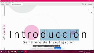 ¿Cómo hacer la introducción en nuestro proyecto de investigación [upl. by Marlyn562]