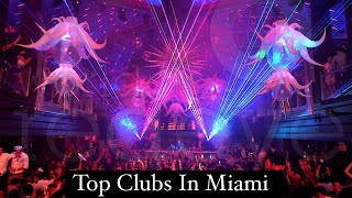 TOP 15 Nightclubs amp Lounges in MIAMI SOUTH BEACH [upl. by Segalman]