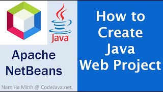 How to Create Java Web Project in NetBeans [upl. by Anirac]