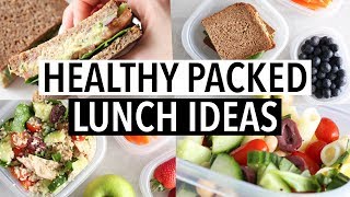 EASY HEALTHY PACKED LUNCH IDEAS  For school or work [upl. by Ravid]