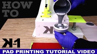 Kit Tampografica facile  How to  Pad Printing process Tutorial DIY Tampografia fai da te [upl. by Inaleon]