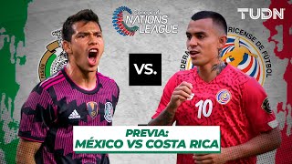 🔴 EN VIVO México vs Costa Rica  Semifinal  CONCACAF Nations League  TUDN [upl. by Bowen374]