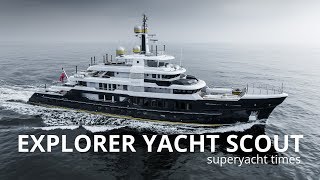 Explorer superyacht SCOUT on the North Sea [upl. by Dwayne]