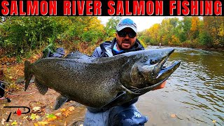 Salmon Fishing New Yorks World Famous Salmon River [upl. by Tabina]