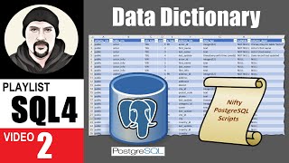 How to generate PostgreSQL data dictionary from SQL script [upl. by Andrew]