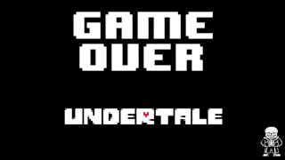 Undertale OST GAME OVER 1h [upl. by Phemia449]