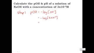 Calculating pH amp pOH H OH Acids amp Bases CLEAR amp SIMPLE [upl. by Araeit599]