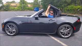 2016 Mazda MX5 Miata Convertible Top Operation [upl. by Aila]