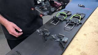 Voile Light Speed Splitboard Binding by Milosport [upl. by Aerb]