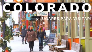 Los 5 Lugares Más Visitados de COLORADO [upl. by Oravla]