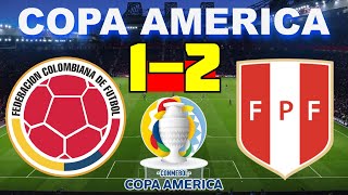 Colombia vs Perú 12  Copa America 2021  170621  Partido Completo HD [upl. by Aimas]