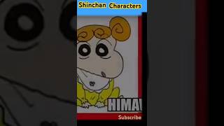 Shinchan all characters cartoon [upl. by Trotta]