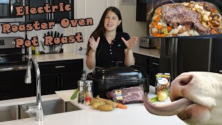 Pot Roast In The Electric Roaster Oven Recipe Episode 153 [upl. by Rehpotsrhc]