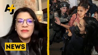 Rashida Tlaib Explains What Palestinian Nakba Means [upl. by Zared769]