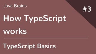 TypeScript Basics 3  How TypeScript works [upl. by Nosa]