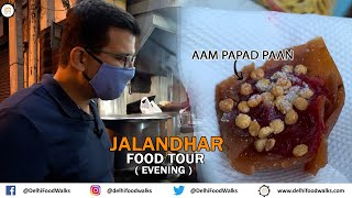 JALANDHAR Unique FOOD Tour I AAMPAPAD PAAN  CHUSTA  Keema Naan  Mutton Chaap  CHOCOLATE GOLGAPPA [upl. by Lurline499]