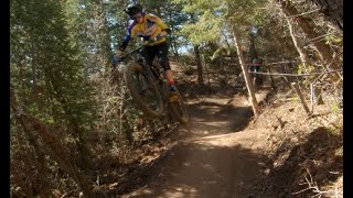 Mountain Biking Chutes Colorado Springs Best Trail in Colorado Springs [upl. by Hahseram]