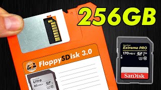 INCREDIBLE 256GB Floppy Disk  THE FloppySDisk [upl. by Leunammi652]