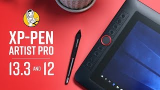 XPPen Artist 133 Pro and 12 Pro Review [upl. by Troxell]