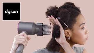 How to create Bantu knots with a Dyson Supersonic™ hair dryer [upl. by Maltzman]